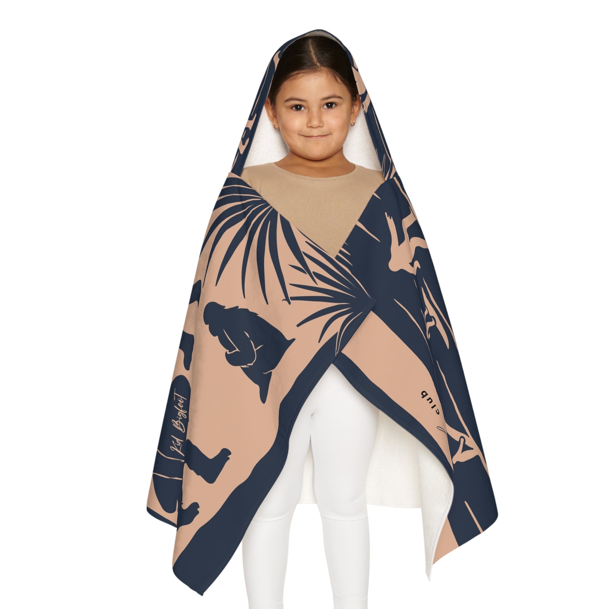 Blue Towel Hoodie – Kid Bigfoot