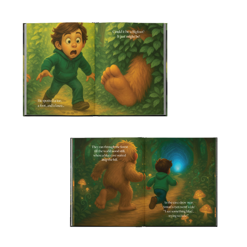 Kid BigFoot & His New Best Friend (Hardcover)