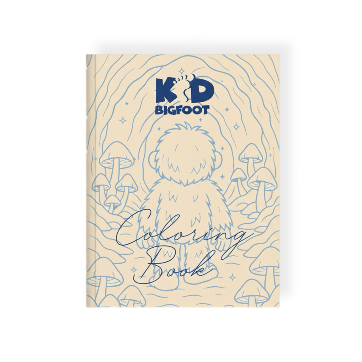Kid Bigfoot Coloring Book (Softcover)