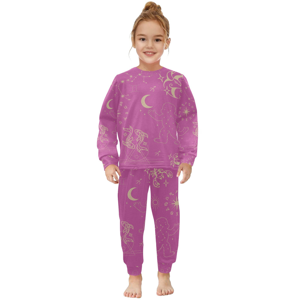 Kid Bigfoot Zodiac Pajama (Girls)