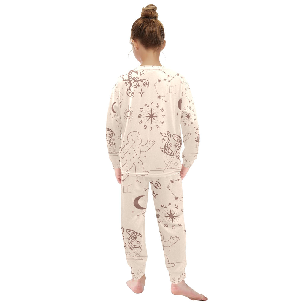 Kid Bigfoot Zodiac Pajama (Girls)